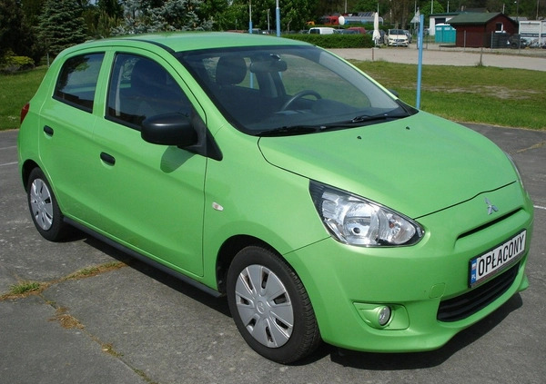 Mitsubishi Space Star cena 16800 przebieg: 190000, rok produkcji 2015 z Nowa Ruda małe 137